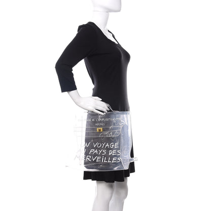 Hermes Vinyl Souvenir De L'Exposition Kelly Transparent 2 of 13