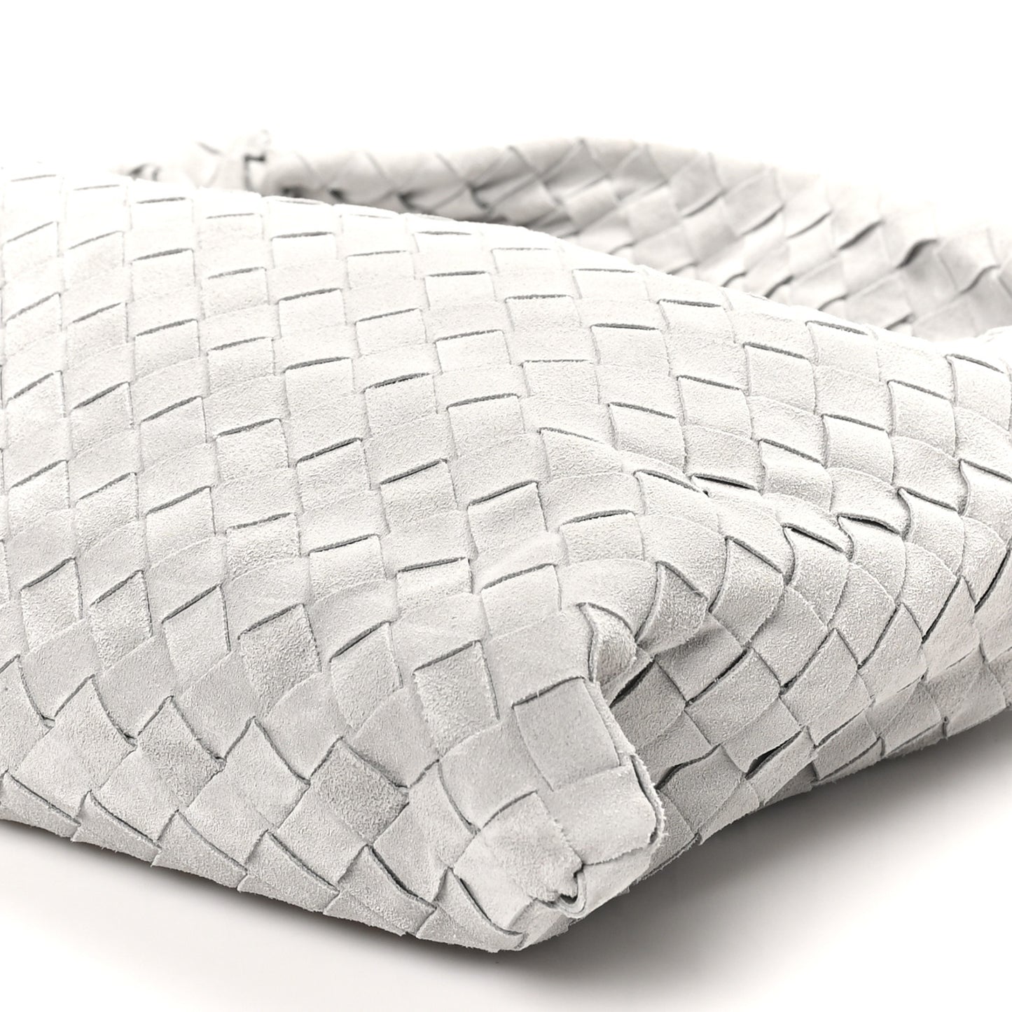 Suede Intrecciato Small Hop Sterling