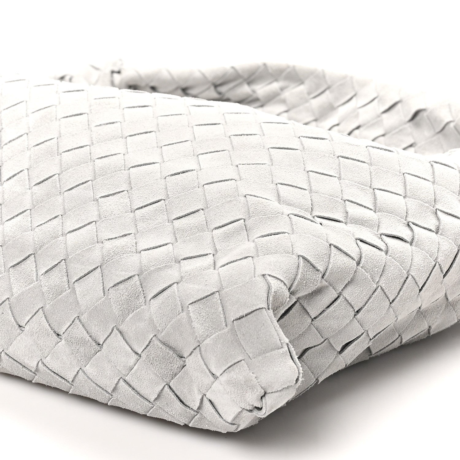 Bottega Veneta Suede Intrecciato Small Hop Sterling 9 of 9