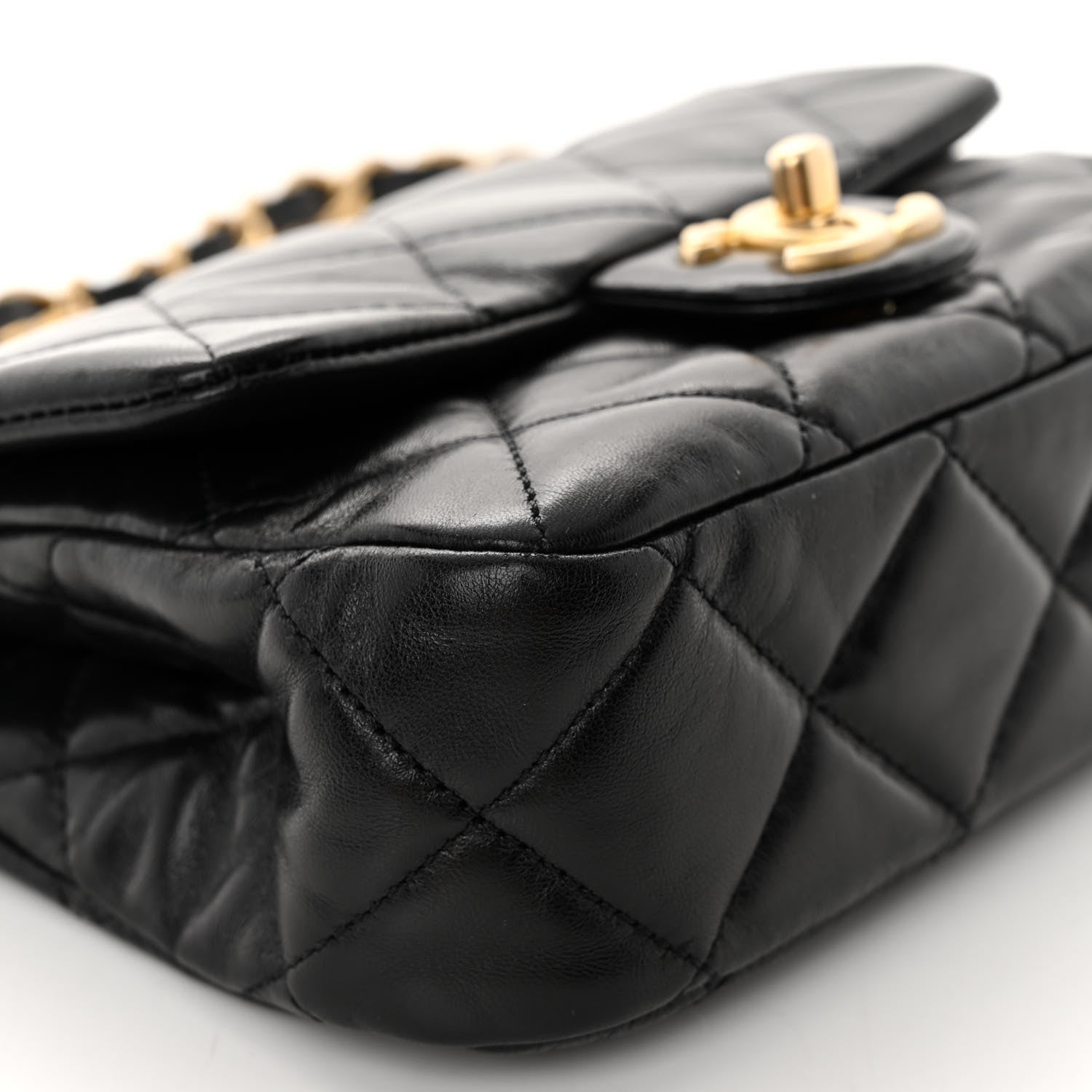 Chanel Lambskin Quilted Small Fancy Jewel Flap Black 9 of 10