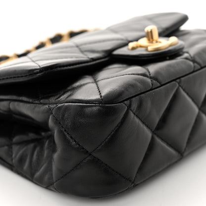 Chanel Lambskin Quilted Small Fancy Jewel Flap Black 9 of 10