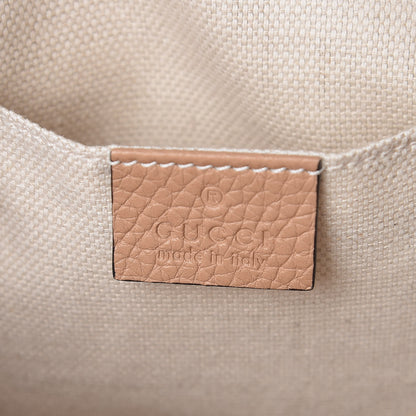 Gucci Pebbled Calfskin Small Soho Disco Bag Camelia 7 of 10