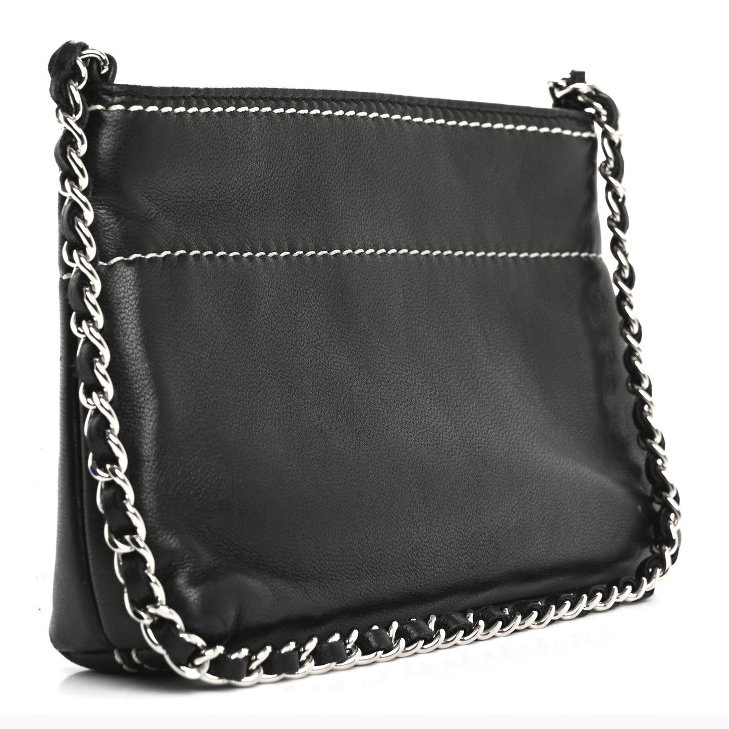 Lambskin Lax Pochette Black