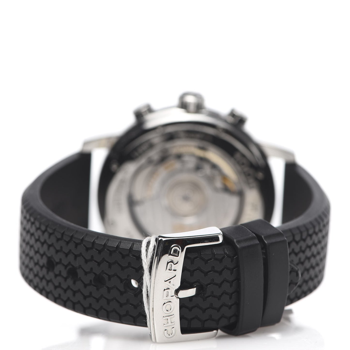 Stainless Steel Rubber 42mm 1000 Mille Miglia Chronograph Automatic Watch Black