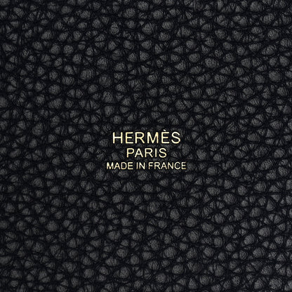 Hermes Taurillon Clemence Picotin Lock 18 PM Bleu Nuit 6 of 11
