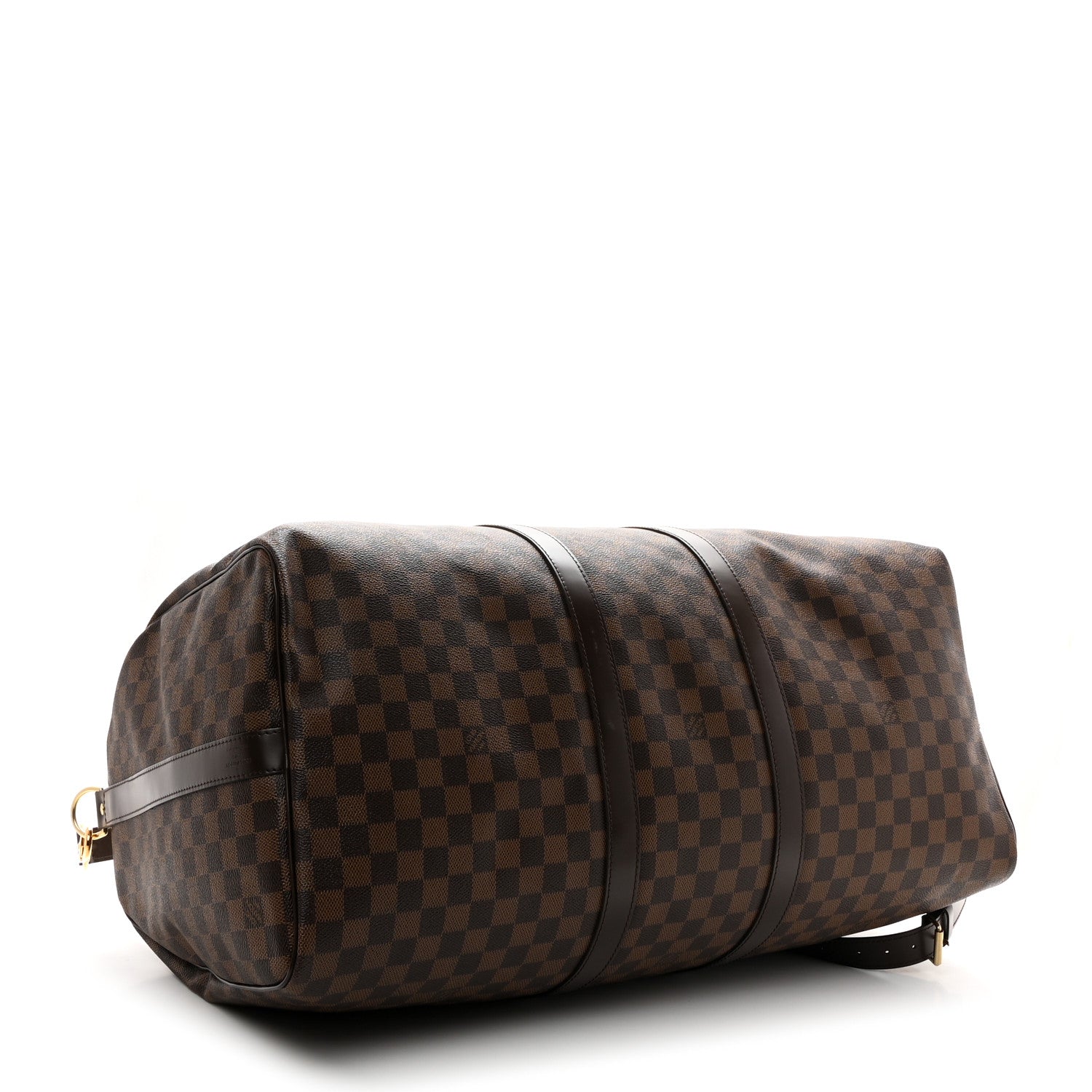 Louis Vuitton Damier Ebene Keepall Bandouliere 55 3 of 10