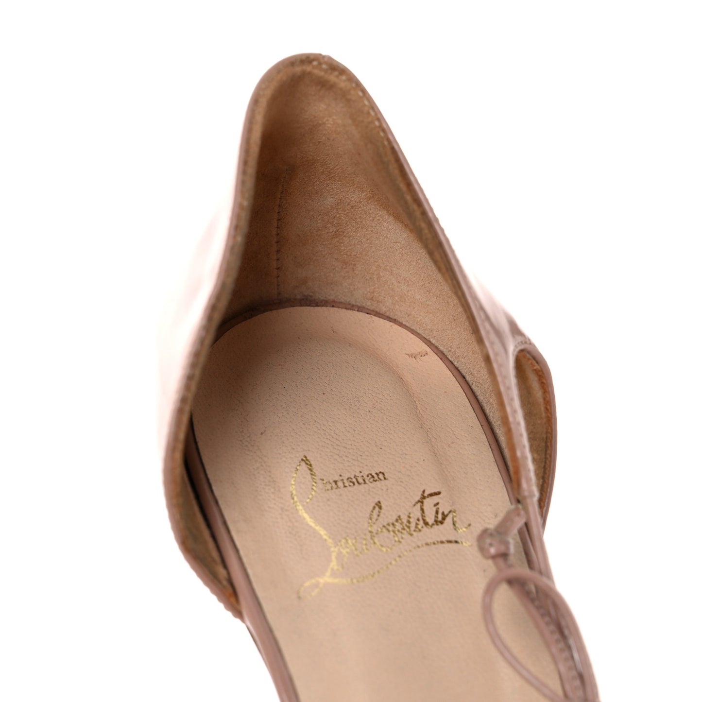 Patent D'Orsay Delico 100 Pumps 39.5 Nude