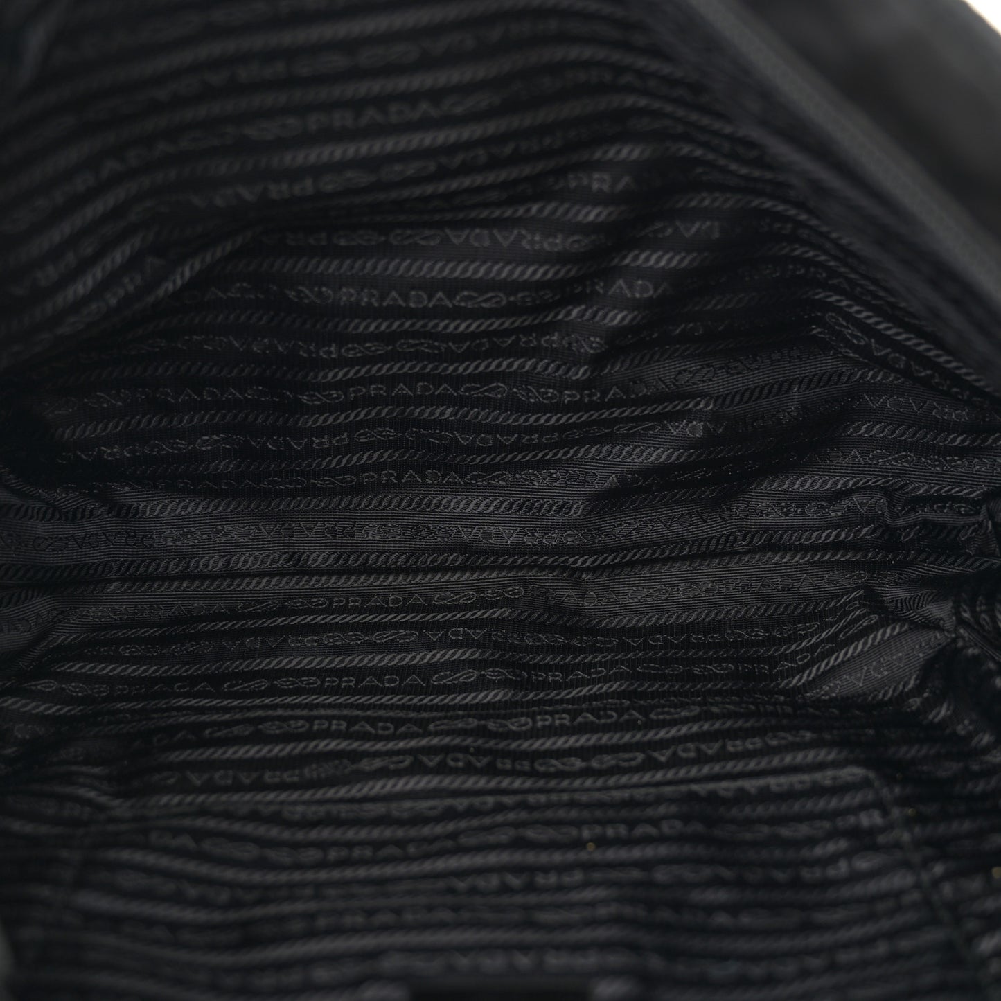 Nylon Vela East West Shopper Tote Black