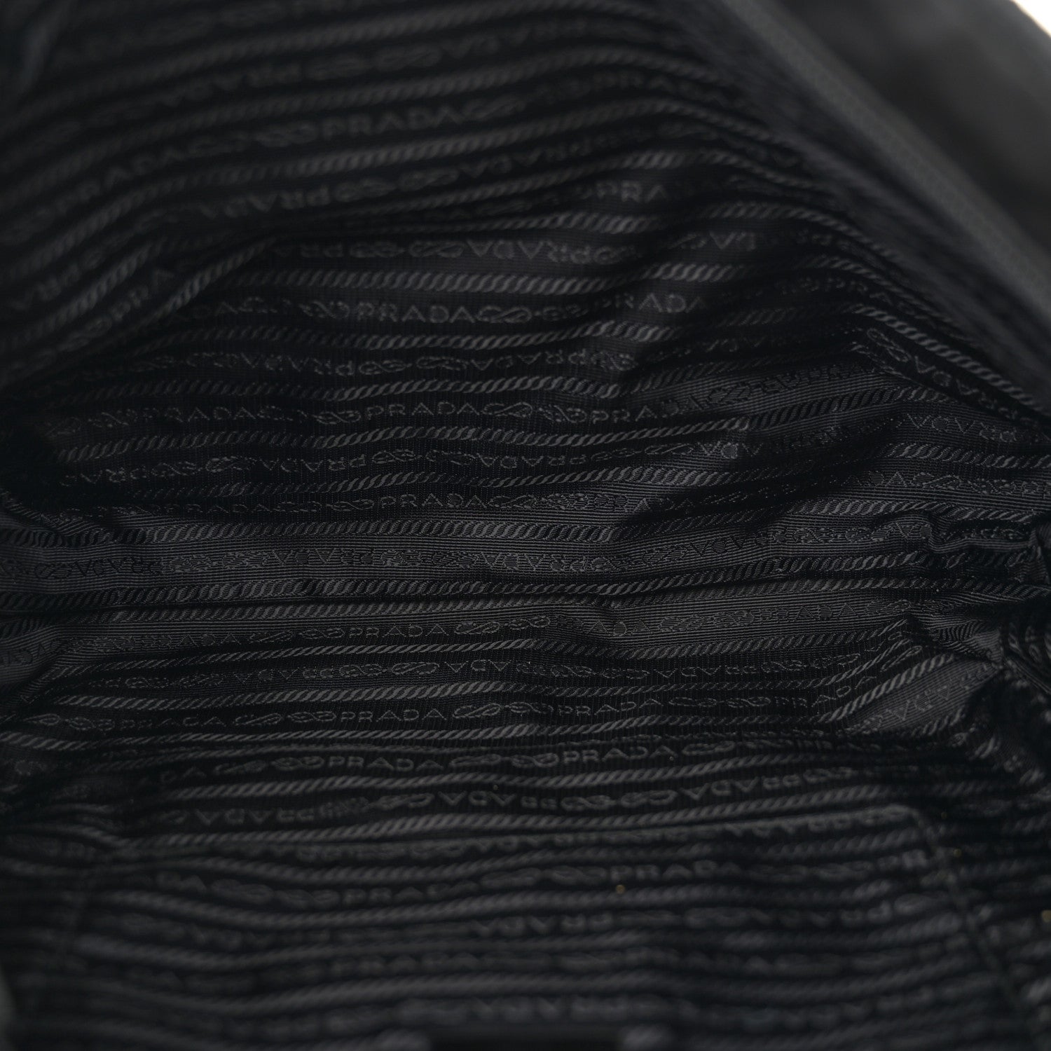 Prada Nylon Vela East West Shopper Tote Black 5 of 12
