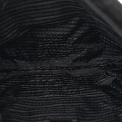 Prada Nylon Vela East West Shopper Tote Black 5 of 12
