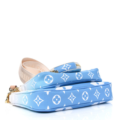 Louis Vuitton Monogram Giant By The Pool Multi Pochette Accessories Blue 3 of 4