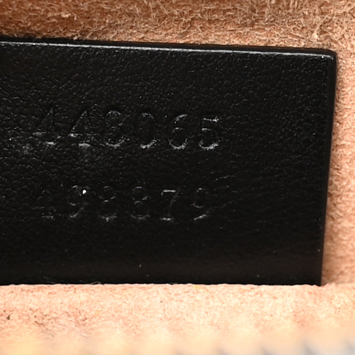 Calfskin Matelasse Mini GG Marmont Chain Shoulder Bag Black