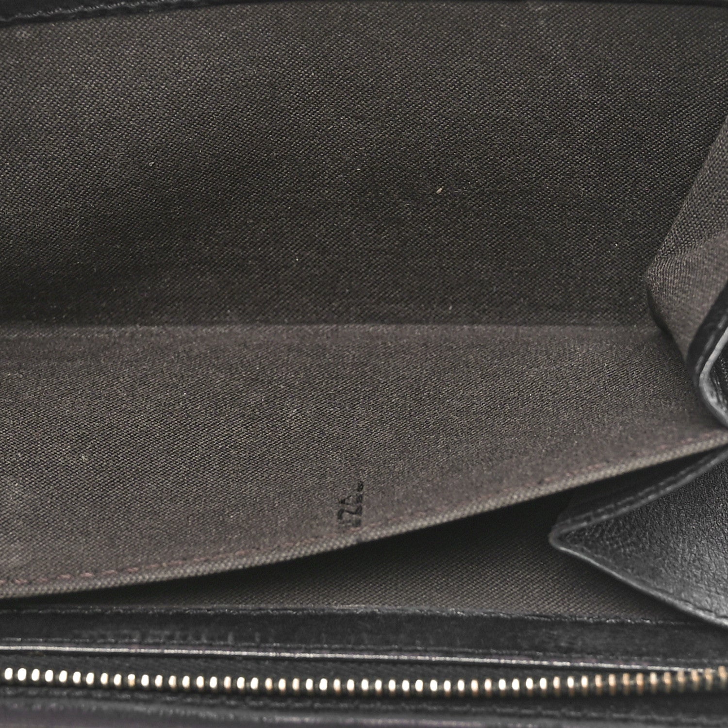 Fendi Zucchino Flap Wallet Tobacco 5 of 12