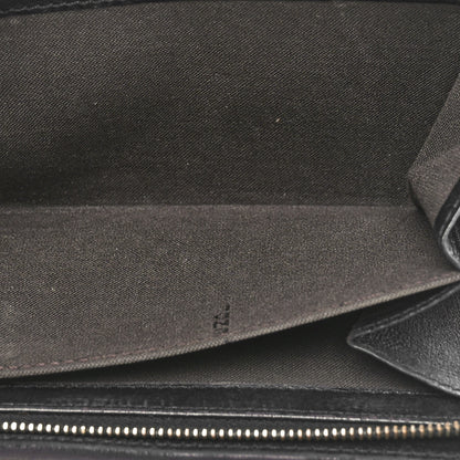 Fendi Zucchino Flap Wallet Tobacco 5 of 12