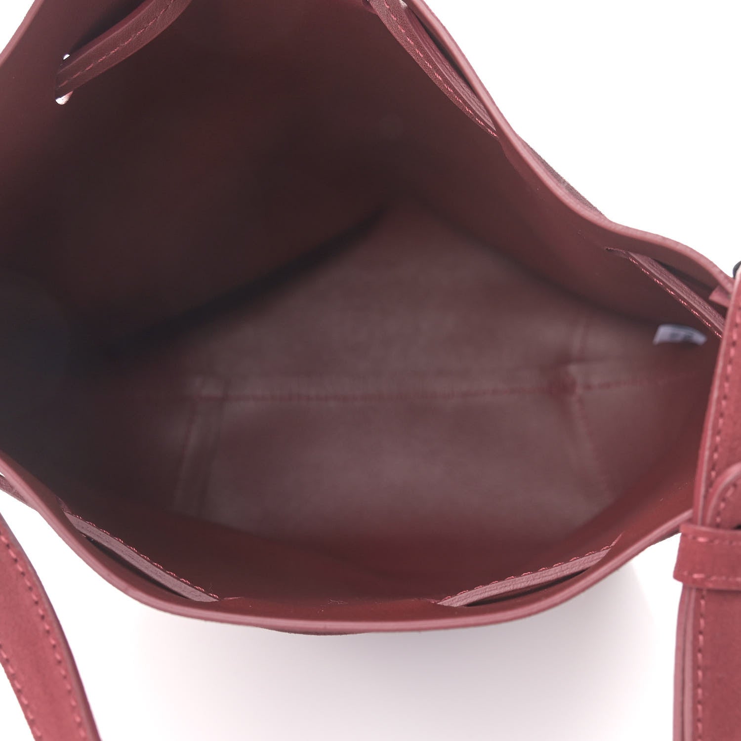 Mansur Gavriel Suede Mini Bucket Bag Rococo 5 of 9