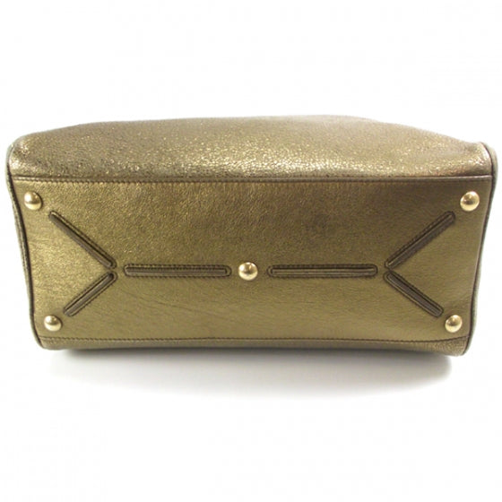 Saint Laurent Majorelle Medium Tote Bronze 4 of 12