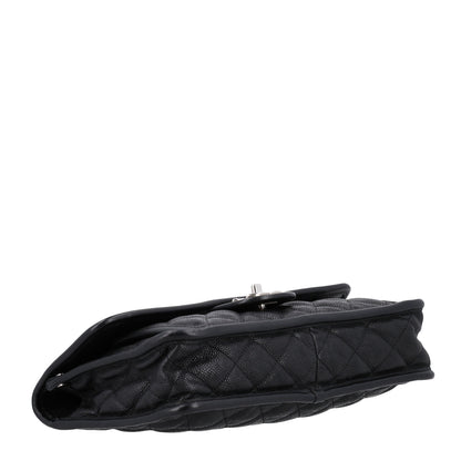 Chanel Caviar Quilted Medium French Riviera Flap Black 4 of 10