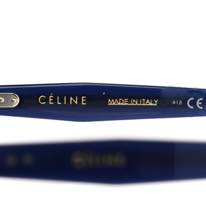 Celine Acetate Oversized Sunglasses CL400481 Blue 5 of 8