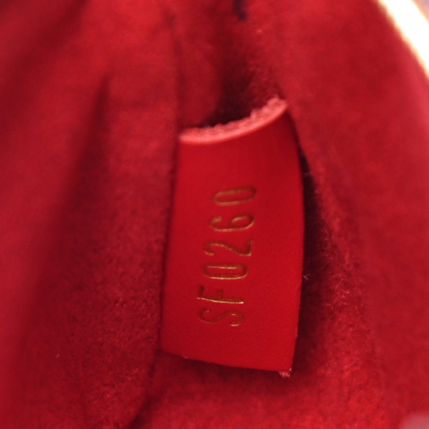 Denim Micro Pochette Accessories Denim Rouge