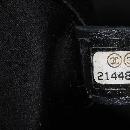 Chanel Lambskin Quilted Mini Studded Flap Black 7 of 8