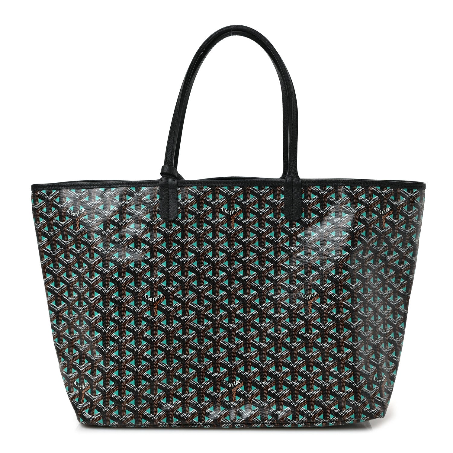 Goyard Goyardine Saint Louis Claire Voie PM Black Opaline 3 of 9