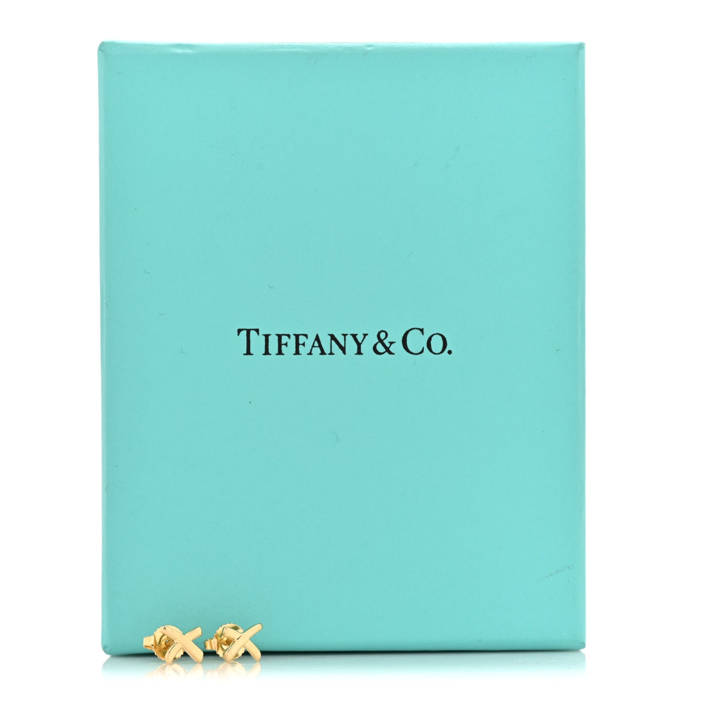 18K Yellow Gold Mini Paloma's Graffiti X Earrings