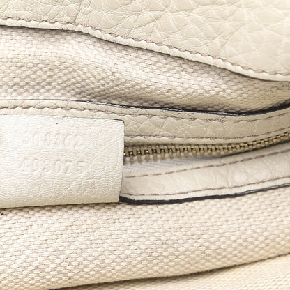 Gucci Cellarius Calfskin Small Soho Top Handle Satchel Off White 7 of 18