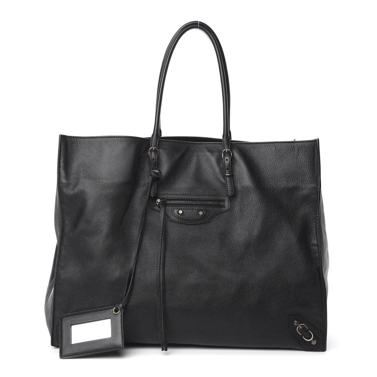Veau Papier A4 Tote Black