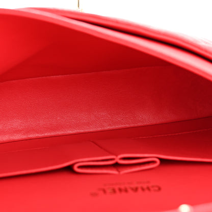 Chanel Caviar Quilted Medium Double Flap Red 5 of 12