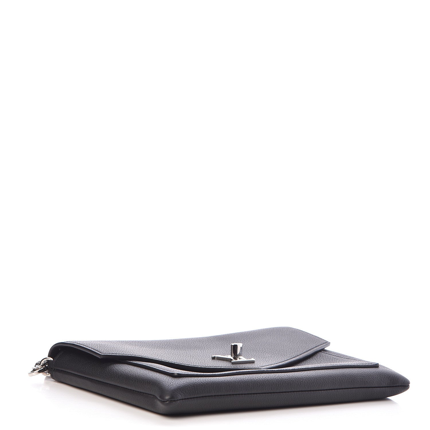 Louis Vuitton Soft Calfskin My Lockme Pochette Black 4 of 10