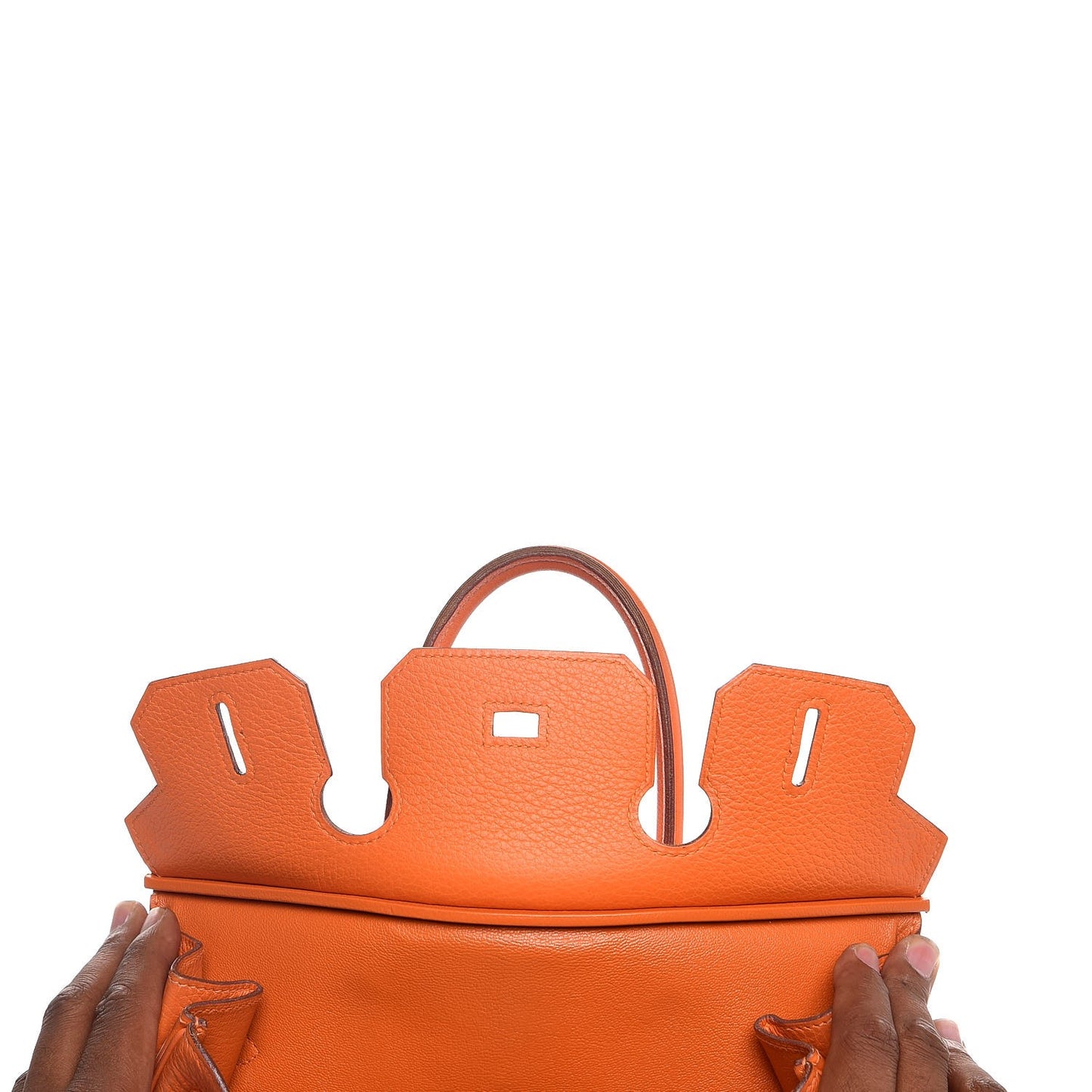 Taurillon Clemence Birkin 30 Orange