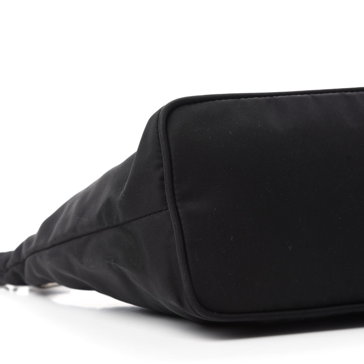 Prada Tessuto Nylon Pochette Bag Black 6 of 9