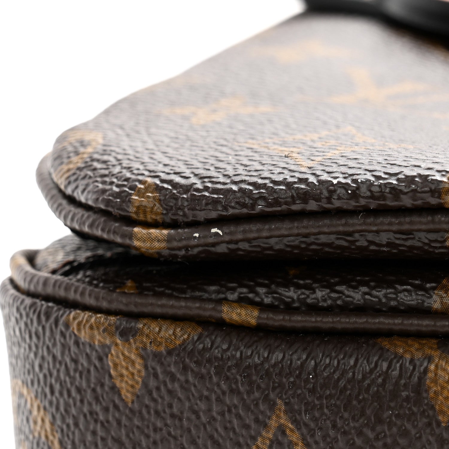 Louis Vuitton Monogram Braided Pochette Metis Coquelicot 11 of 12