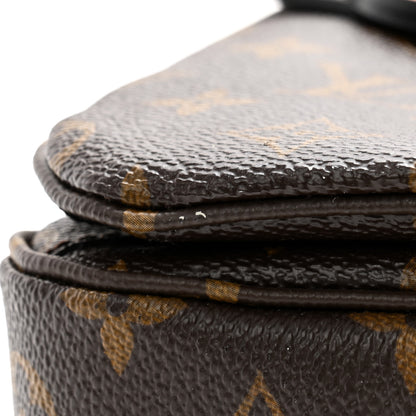 Louis Vuitton Monogram Braided Pochette Metis Coquelicot 11 of 12