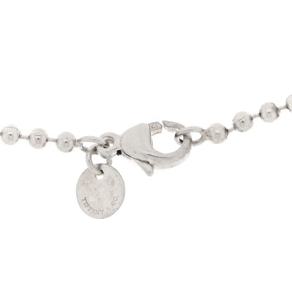 Tiffany Sterling Silver Bead Chain Necklace 34" 3 of 3