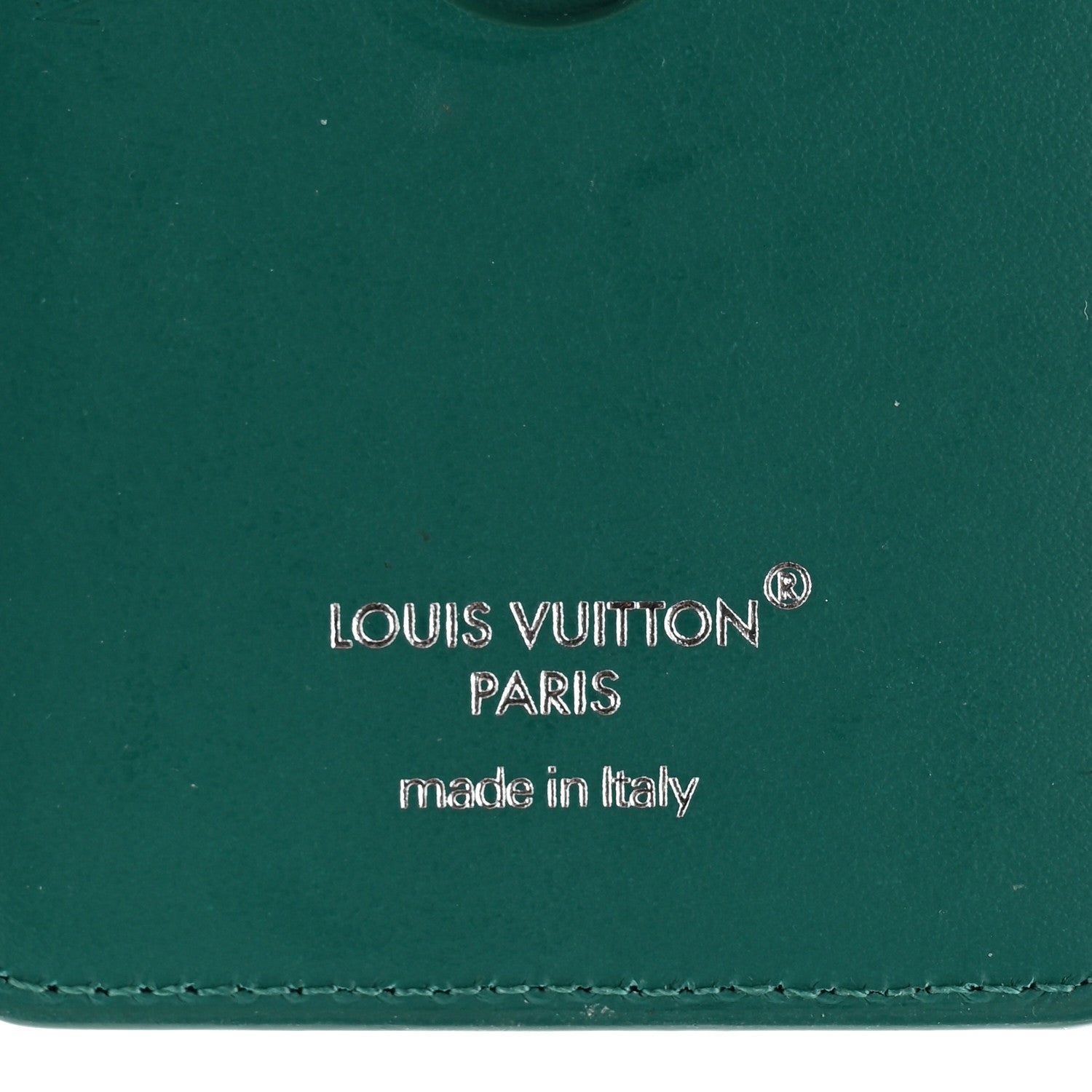 Louis Vuitton Monogram Macassar Magnetic Card Holder Borneo Green 5 of 6