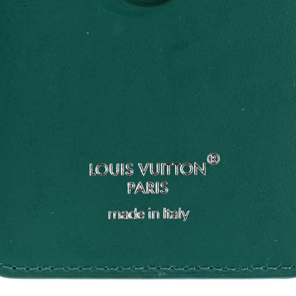 Louis Vuitton Monogram Macassar Magnetic Card Holder Borneo Green 5 of 6