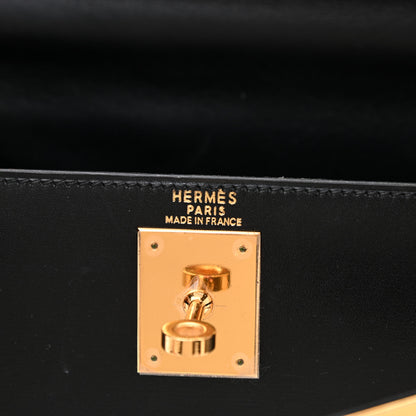 Hermes Box Kelly Sellier 28 Black 6 of 10