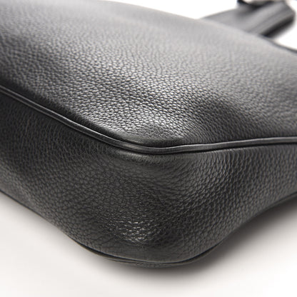 Hermes Taurillon Clemence Massai PM Black 11 of 12