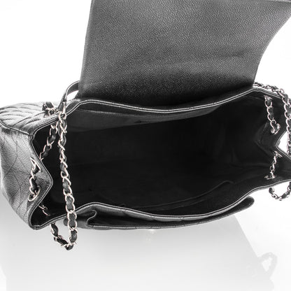 Chanel Caviar Quilted Flap Tote Black 5 of 7