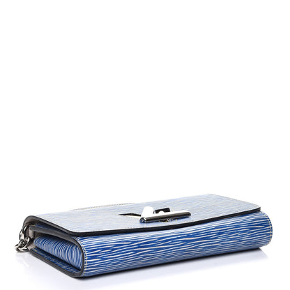Louis Vuitton Epi Twist Chain Wallet Denim Light 5 of 7