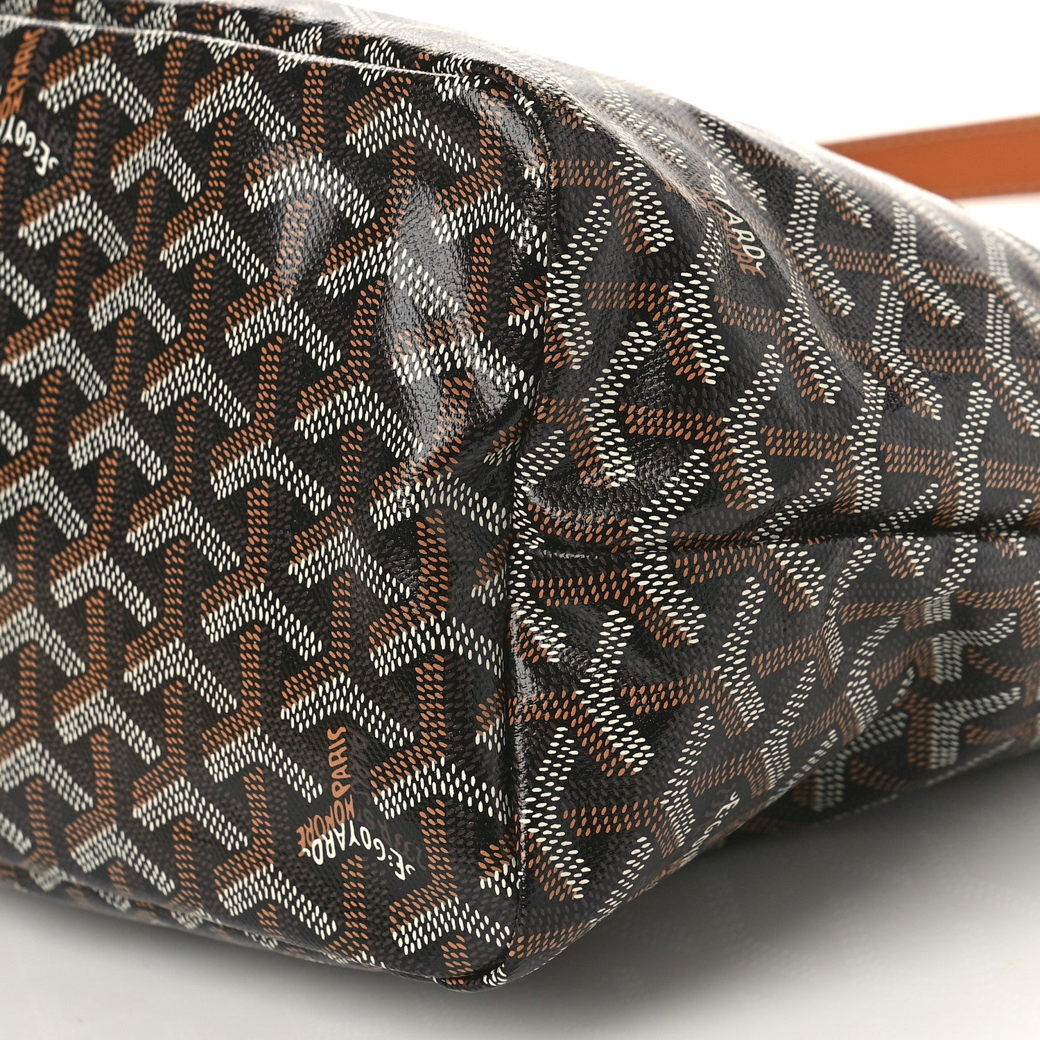 Goyard Goyardine Boheme Hobo Black Gold 8 of 8