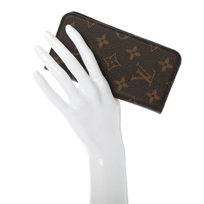 Louis Vuitton Monogram iPhone X Folio Case 2 of 6