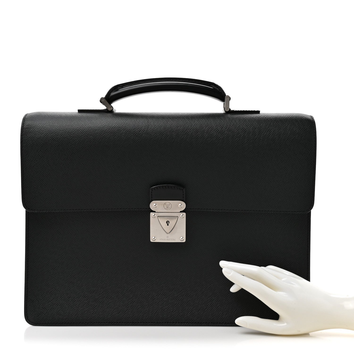 Louis Vuitton Neo Robust 2 タイガ ビジネスバッグ Louis Vuitton Taiga Neo Robusto 2 Compartment Briefcase Black