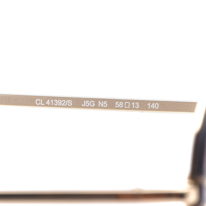 Celine Mirror Aviator Sunglasses CL 41392/S Gold Pink 5 of 6