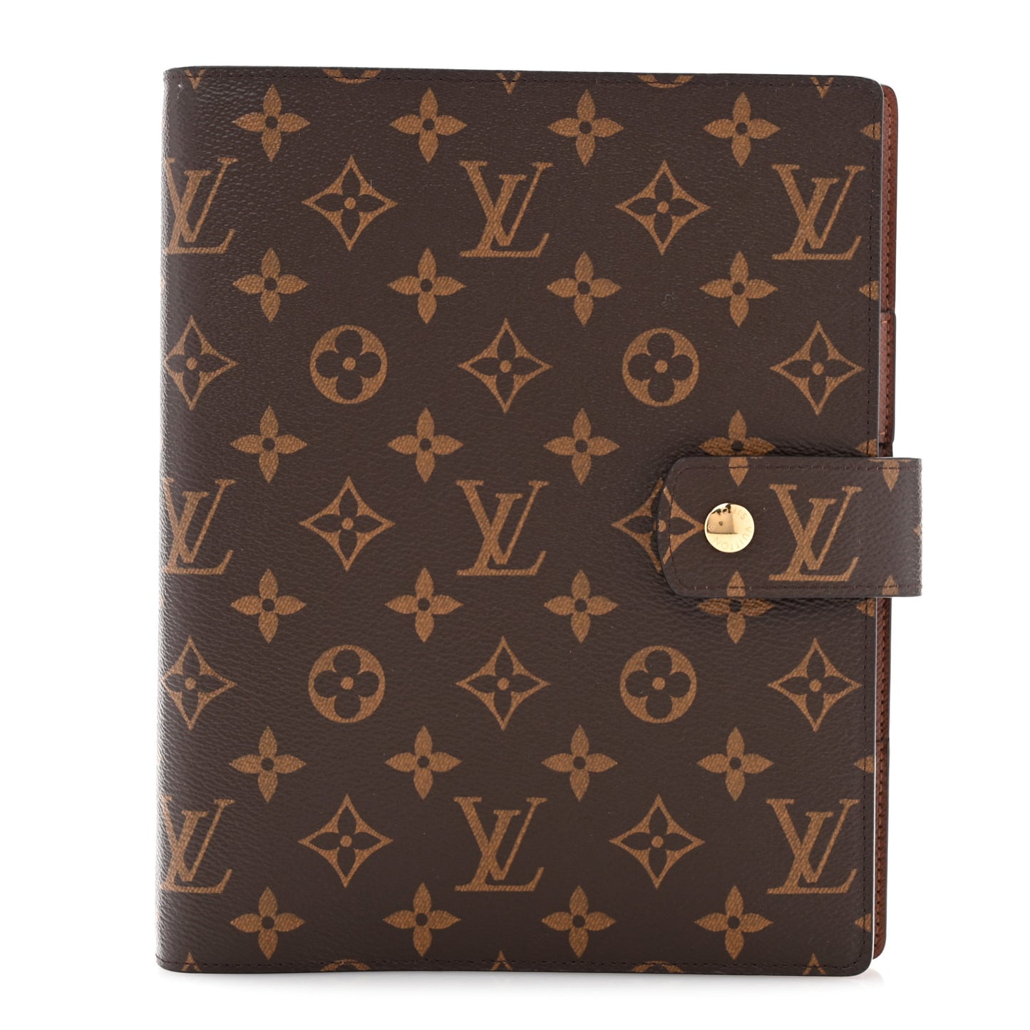Monogram Large Ring Agenda Cover