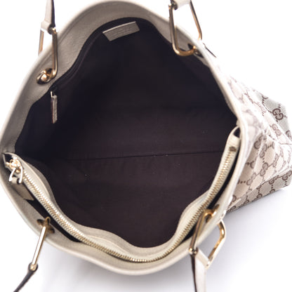 Gucci Monogram Medium Eclipse Tote Off White 7 of 13