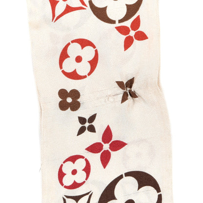 Louis Vuitton Silk Sweet Flower Bandeau Rouge 4 of 4