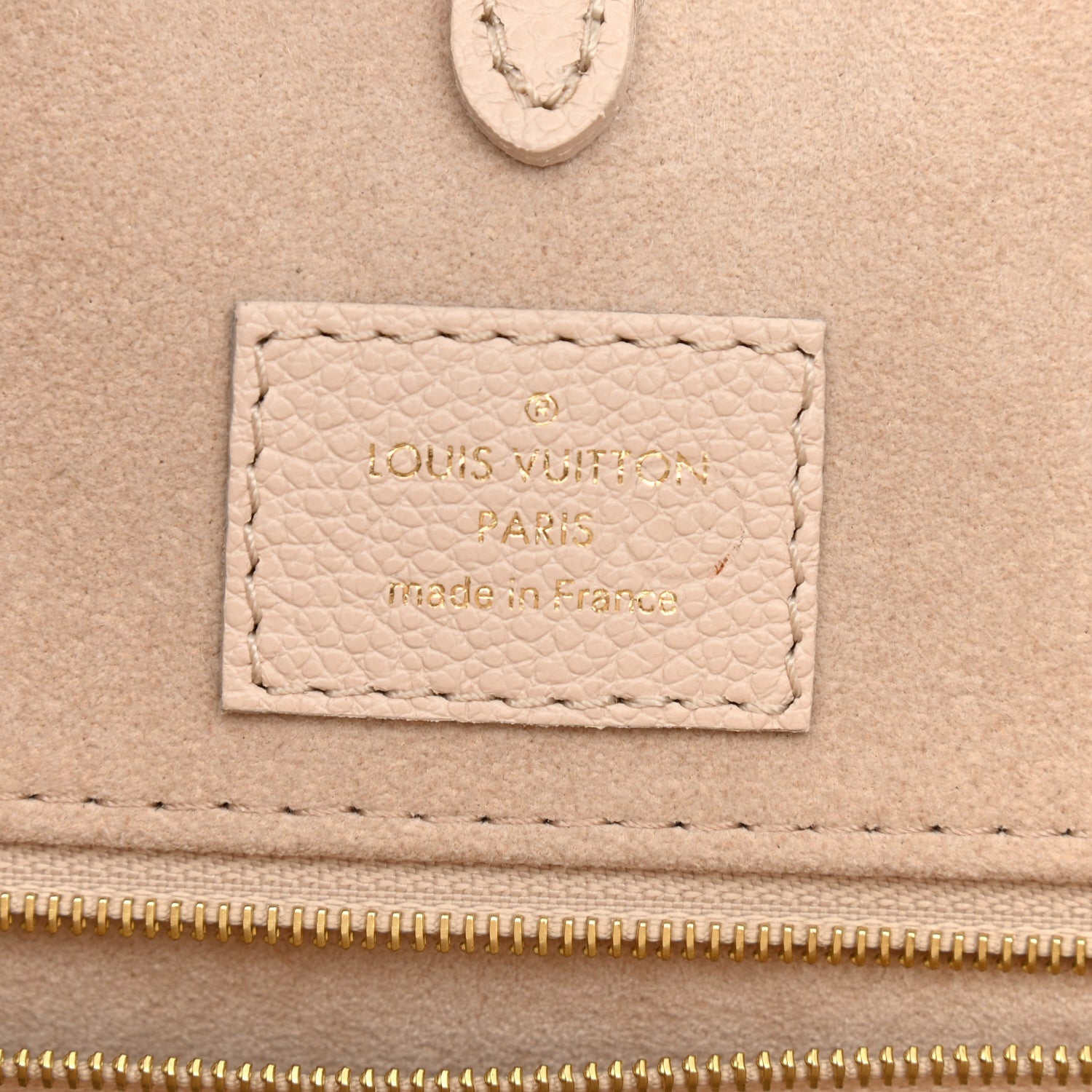Louis Vuitton Empreinte Monogram Spring In The City Onthego MM Beige Pink Yellow 6 of 7