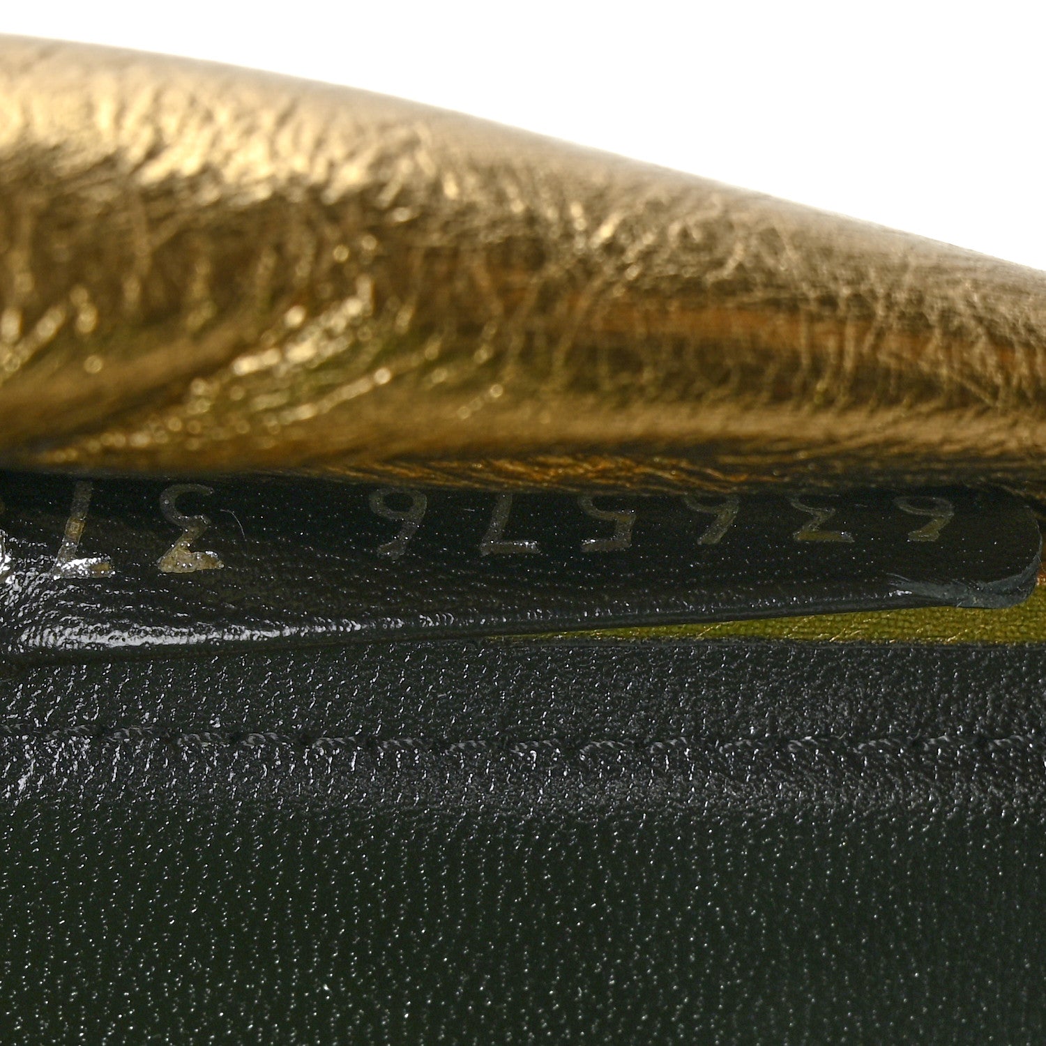 Balenciaga Metallic Lambskin Drapy Slide Sandals 37.5 Gold 6 of 9